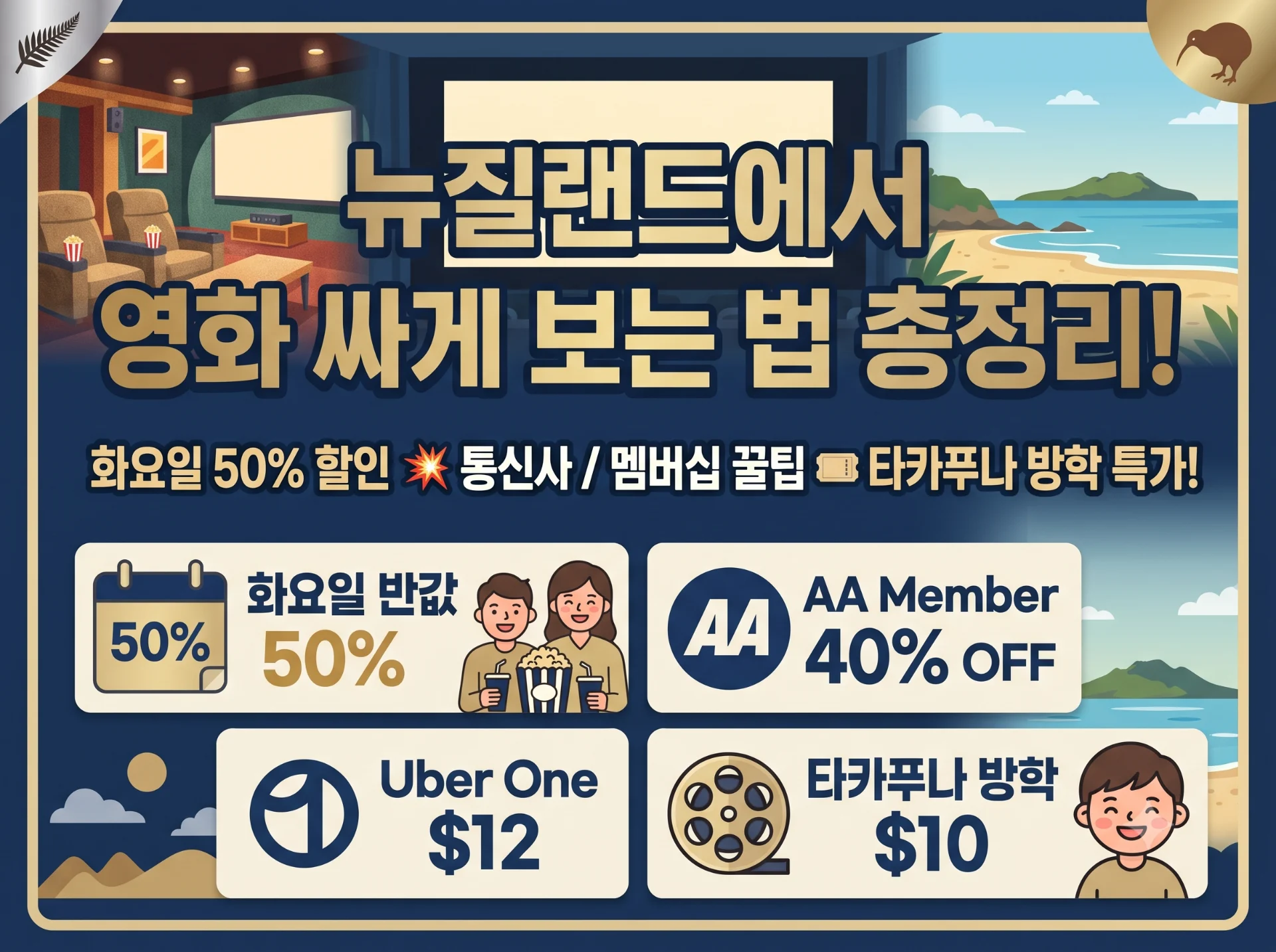알뜰하게 영화 보는 꿀팁 총정리 🎬